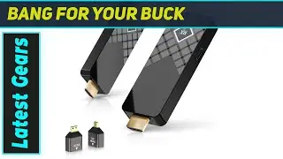 Wireless HDMI Transmitter & Receiver: The Ultimate Plug & Play Streaming Solution!