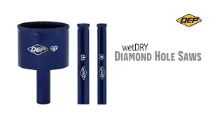 QEP&reg; wetDry Diamond Hole Saws - How To