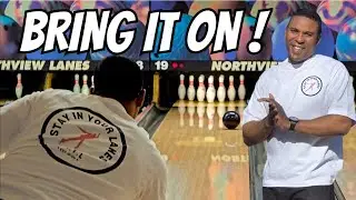 I Had To Bowl Against My Doubles Partner | League Night at North View Lanes
