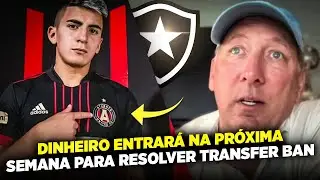 ⚠️APORTE APROVADO!!! TEXTOR CONFIRMA CHEGADA DE CAPITAL PARA RESOLVER TRANSFER BAN DO BOTAFOGO