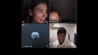 Tiktok Live of ANJI SALVACION with her Childhood friends