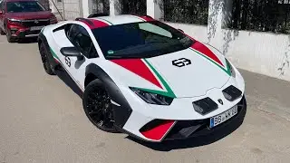Carspotting in Bucharest | Ep. 4 - 911 Dakar, Huracan Sterrato, SLS Roadster, 488 Pista and startups