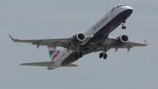 CityFlyer Embraer ERJ-190 Takeoff British Airways