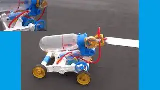 Johnco - Air Powered Car Construction Kit - Science Discovery