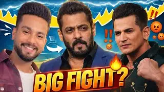 Salman Khan react ?😯 Elvish yadav reaction / prince narula 😭 #salmankhan #elvisharmy 