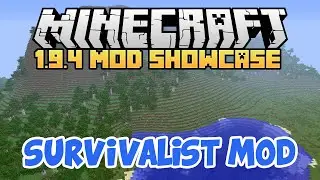 Minecraft Mod Spotlight - Survivalist 1.9.4