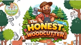 The Honest Wood Cutter Story for children || Bed time story for kids || nusery kids story