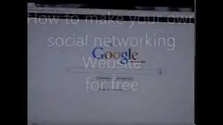 How to make your own social networking website for free