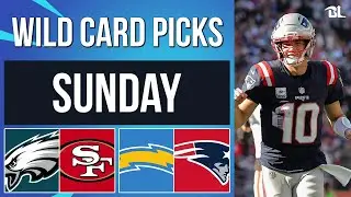 TOP 2026 NFL WILD CARD PLAYS I LOVE | Sunday's Best Bets & Predictions