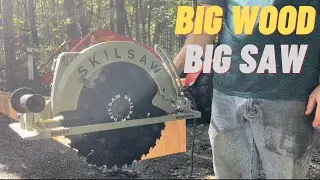 Skilsaw Super Sawsquatch! Самая большая в мире циркулярная пила!