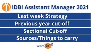 IDBI AM 2021 | Last week Strategy | By Yaman Kansal