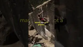 When Fear of Falling Dissapears..  Wind From Below (v7) - Joe's Valley, UT  #climbing #bouldering