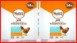 Nutro Wholesome Essentials Indoor and Sensitive Digestion Dry Cat Food, Chicken