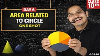 Class 10th Area Related To Circle One Shot 🔥| Class 10 Maths Chapter 11 |  #shobhitnirwan #class10th