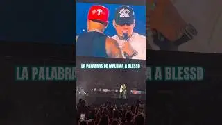 Las palabras de Maluma a Blessd 🙏 #maluma #blessd