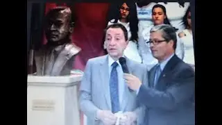 Aroldo Tieri - Inaugurazione  Busto Ritratto - Prof. Carmine Cianci