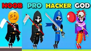 NOOB vs PRO vs HACKER vs GOD -  Death Incoming