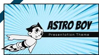 Astro Boy Presentation Theme Animated Slide