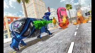 Hippo Robot Car Transform: Animal Robot Games - Android Gameplay FullHD