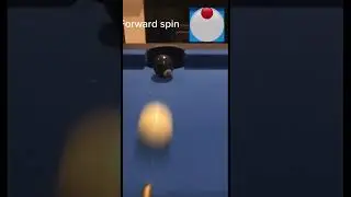 How to put spin on basic shots #pool #trickshots #snooker #viralvideo #youtube #turtorial