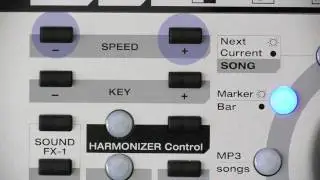 MERISH PLUS Lesson #4 - KEY (TRANSPOSE) and SPEED (TEMPO) edits