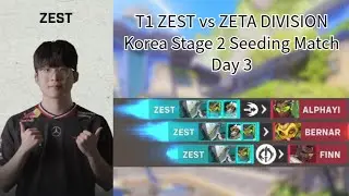 ZEST POV vs ZETA DIVISION (Runasapi) [Korea Stage 2 Seeding Match, Day 3]