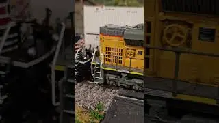 James Wright @jlwii2000showing off the Broadway Limited HO Scale SD70ACE