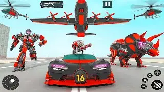Dragon Robot Police Truck Wars Games - iOS Android Gameplay