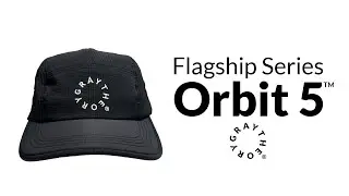 Флагманская серия Graytheory&reg;: Orbit 5&trade; Black | Незаменимая пятипанельная походная кепка на кажды...