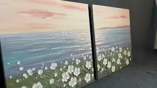 Nature Canvas Paintings | Handmade Artwork| Room Wall Decor