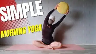 Simple Yoga at home, Yoga for beginners, Morning Yoga, Stress Relief #12