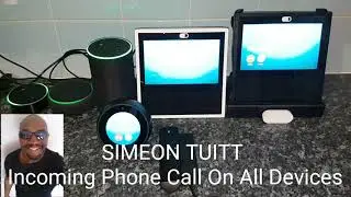Echo Show UK Landline Phone Call With Alexa Calling Smart Home Demo By Simeon Tuitt Receiving A Call