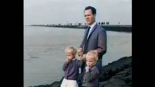 Dutch History: The Largest Triangular Oil Rig Towed to Nigeria from Hoek van Holland (1966)