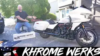 2024 Harley Davidson Road Glide CVO ST // Khrome Werks Slip-On Exhaust