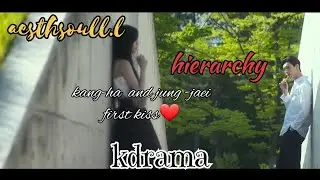 kang-ha and Jung-jaei first kiss❤ ||#hierarchy #kdramas (FVM)