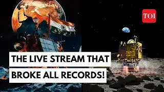 ISRO&rsquo;s Youtube Channel makes history: Chandrayaan-3 landing LIVE breaks YouTube viewership record