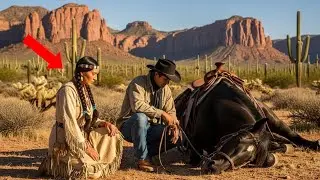 Un cow-boy a pleur&eacute; lorsque son cheval a &eacute;t&eacute; mordu par un serpent - jusqu&rsquo;&agrave; ce qu&rsquo;une femme