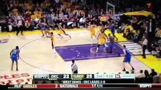 Pau Gasol Great Pick and Roll Defense
