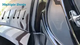 GMC Acadia Multiple Dents Repaired with Paintless Dent Removal - PDR by Lee's Summit Dent Repair