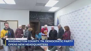 Washington Co. Democratic Party opens new headquarters in Johnson City