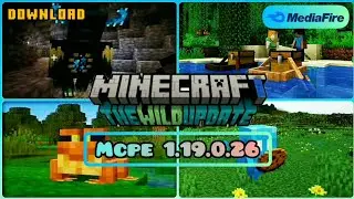 Minecraft Pe 1.19.0.26 New Version Released ! Minecraft Pe Latest Version ! Mcpe 1.19.0.26 !