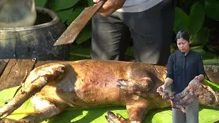 Delicious whole pig grilling recipe