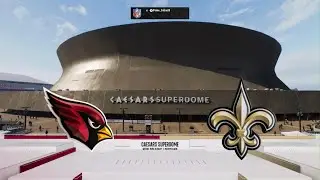 Madden 26 Franchise Cardinals vs Saints week 1
