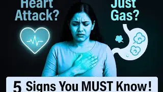 Chest Pain: Heart Attack or Gas? 5 Warning Signs You Shouldn't Ignore! #ncrpatrika 