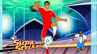 The Floating Football Stadium | Supa Strikas - Sports & Games Cartoons for Kids
