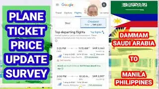 Magkano plane ticket ngayong JUNE TO DECEMBER 2025.DAMMAM TO MANILA.ROUNDTRIP.