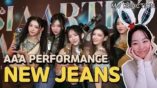 Korean American reacts to: New Jeans Stage Performance @AsiaArtistAwards_official