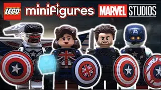 Minifiguras de LEGO MARVEL Studios (2021) | PARTE 2 - TODOS LOS CAPITÁNES AMÉRICAS - TOY SHOTS