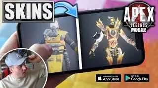 APEX LEGENDS MOBILE | CHARACTERS + WEAPON SKINS (LEAKED)