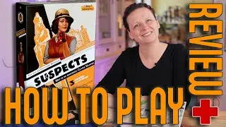 Suspects - Spoiler free - BoardgameNinja - How To Play and Review (English - Dutch subtitles)